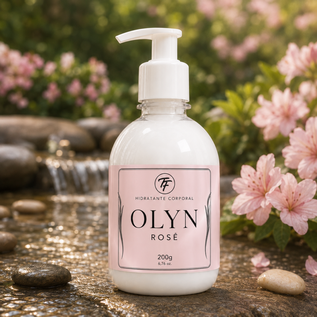 Hidratante Feminino Olyn Rose inspirado em perfumes importados
