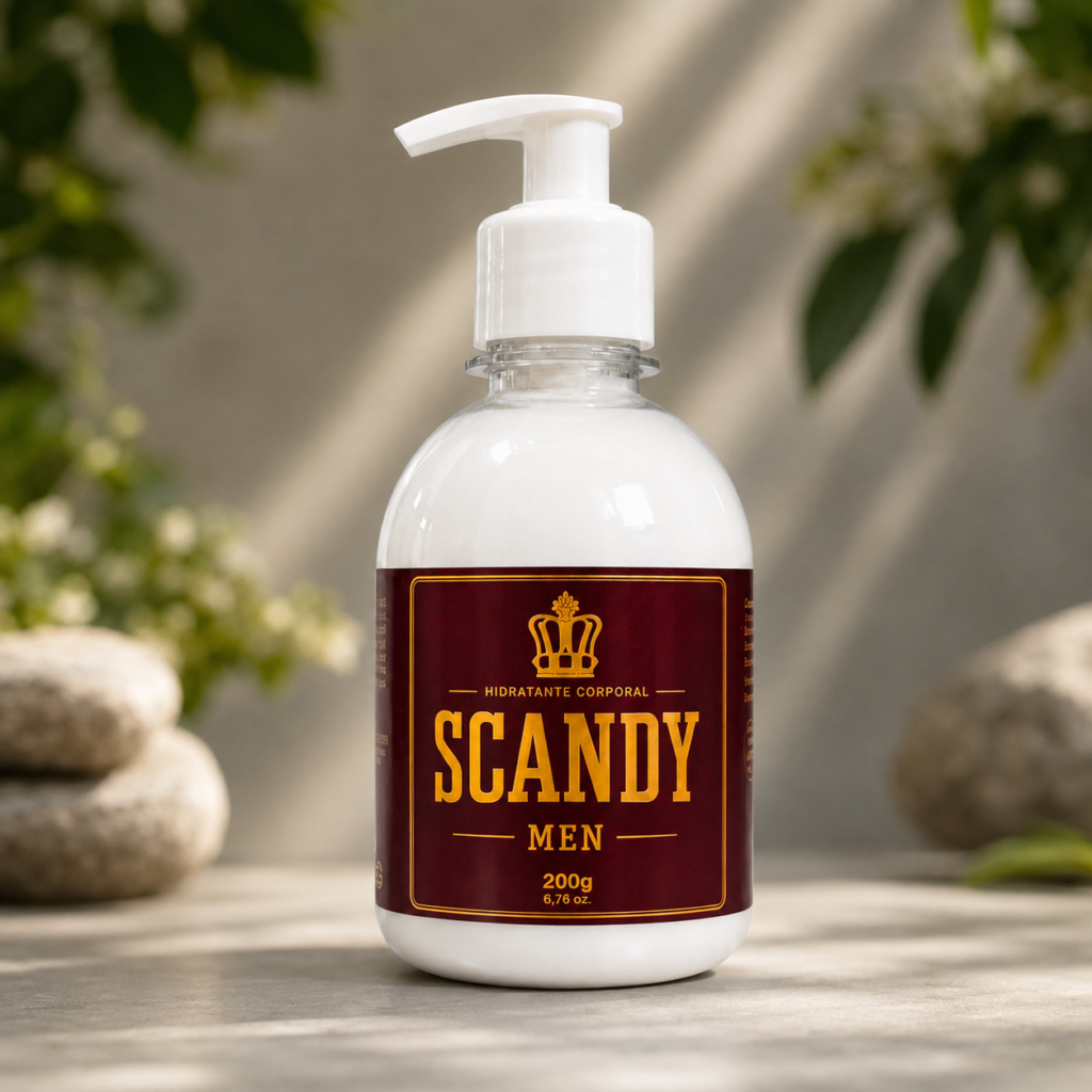 Hidratante Masculino Scandy Men inspirado em perfumes importados