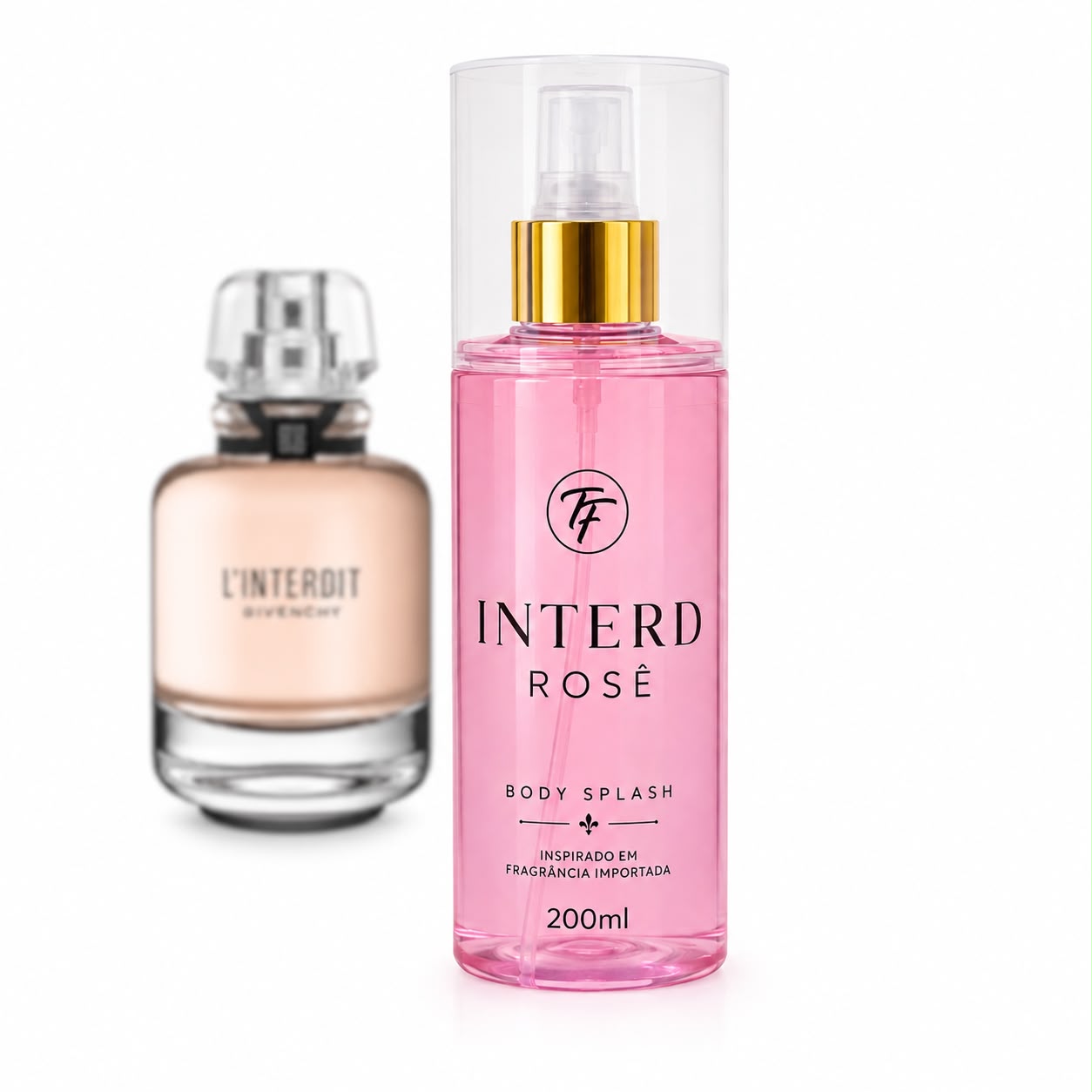 Body Splash Interd Rose 200ml