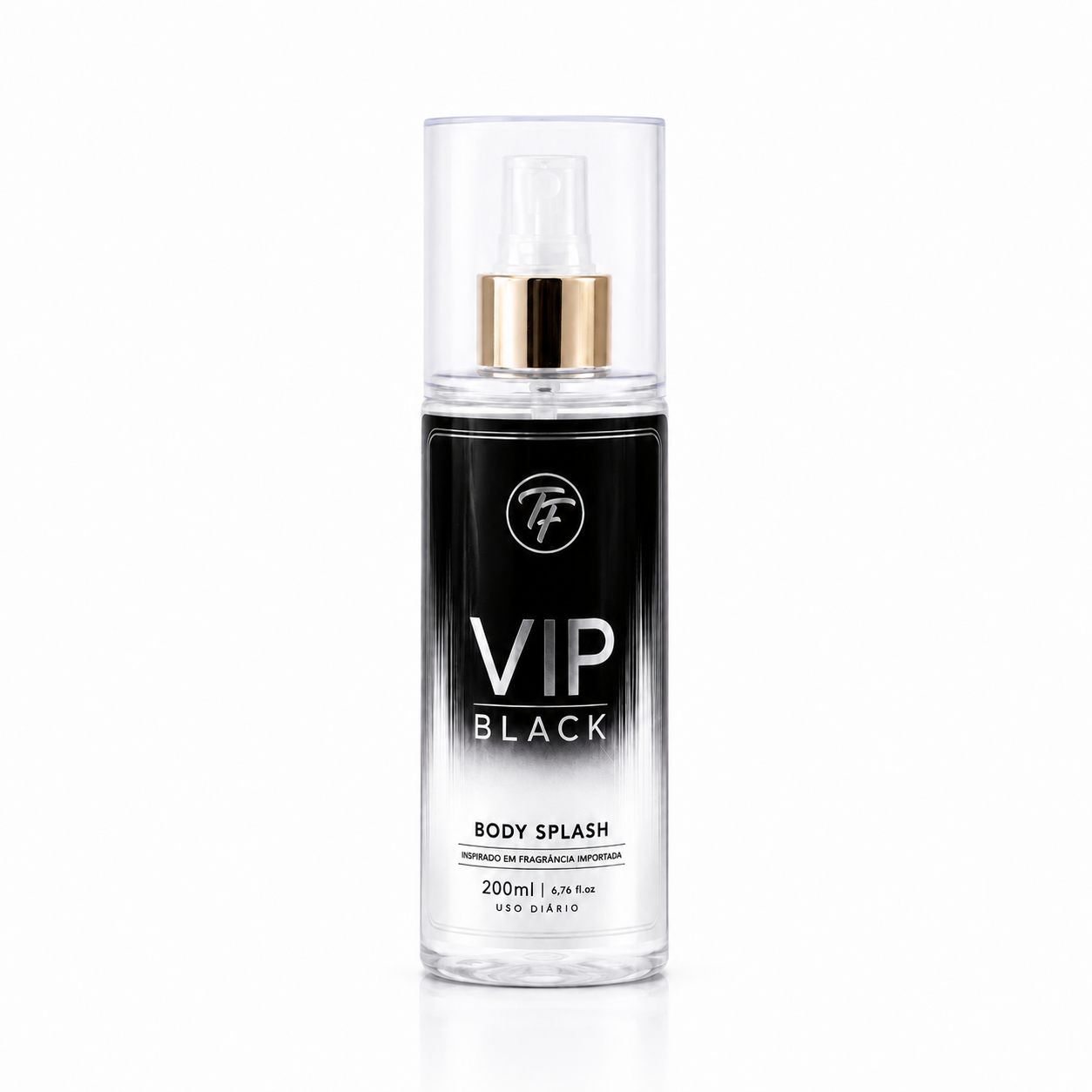 Body Splash Vip Black 200ml - Imagem 3